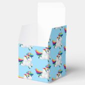 Rainbow Unicorn Gastgeschenk Box Geschenkschachtel (Geöffnet)