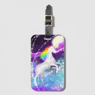 Rainbow Unicorn Gepäckanhänger