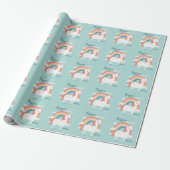 Rainbow Unicorn Geschenkpapier (Ungerollt)