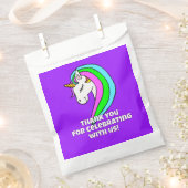 Rainbow Unicorn Geschenktütchen (Ausgeschnitten)