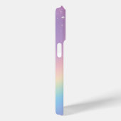 Rainbow Unicorn Glitzer Case-Mate iPhone Hülle (Rückseite / Rechts)