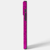 Rainbow Unicorn Glitzer Funkelnd Gold Glitzern Case-Mate iPhone Hülle (Rückseite / Links)