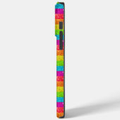 Rainbow Unicorn Glitzer Funkelnd Gold Glitzern Case-Mate iPhone Hülle (Rückseite / Links)