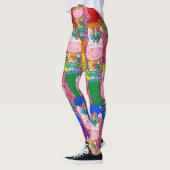 Rainbow Unicorn Glitzern Leggings (Links)