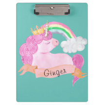 🌈 Rainbow Unicorn Individuelle Name     