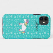 Rainbow unicorn iPhone 5 Fall Case-Mate iPhone Hülle (Rückseite (Horizontal))