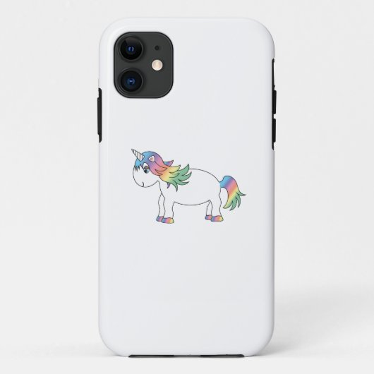 Rainbow unicorn iPhone 5 Fall Case-Mate iPhone Hülle (Rückseite)