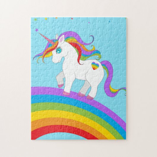 RAINBOW UNICORN JIGSAW PUZZLE (Vertikal)