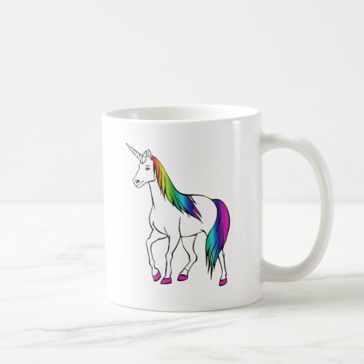 RAINBOW UNICORN KAFFEETASSE (Rechts)