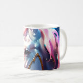 Rainbow Unicorn Kaffeetasse (VorderseiteRechts)