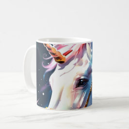 Rainbow Unicorn Kaffeetasse