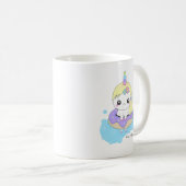 Rainbow Unicorn Kaffeetasse (VorderseiteRechts)