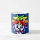 Rainbow Unicorn Kaffeetasse (Mittel)