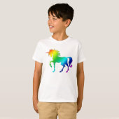 Rainbow Unicorn Kids T-Shirt (Vorne ganz)