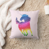 Rainbow Unicorn Kissen (Decke)
