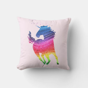 Rainbow Unicorn Kissen