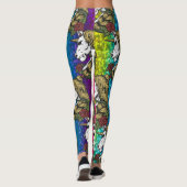 Rainbow Unicorn Leggings (Rückseite)