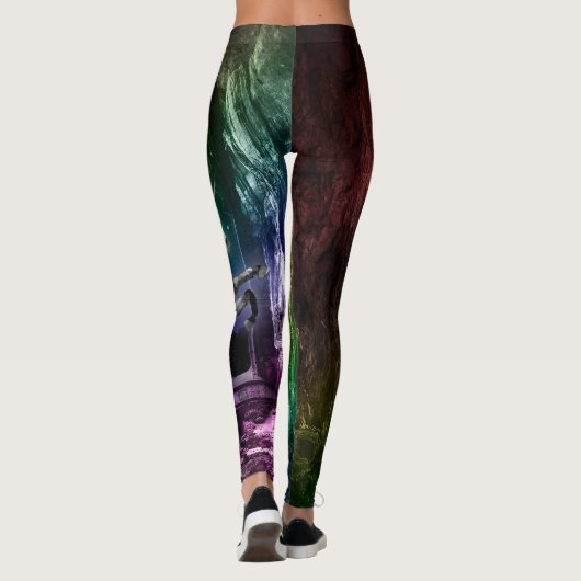 Rainbow Unicorn Leggings (Rückseite)