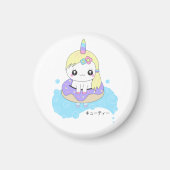 Rainbow Unicorn Magnet (Vorne)