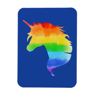 Rainbow Unicorn Magnet