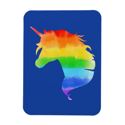 Rainbow Unicorn Magnet (Vertikal)