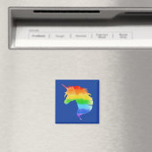 Rainbow Unicorn Magnet (In Situ (Geschirrspüler))