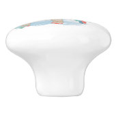 Rainbow-Unicorn-Meldung Keramikknauf (Seitenansicht)