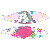 Rainbow Unicorn mit Sternen Basketball (Panele)