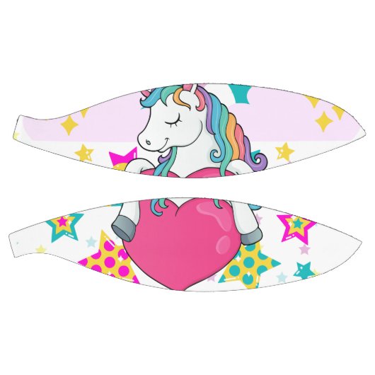 Rainbow Unicorn mit Sternen Basketball (Panele)