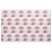 Rainbow Unicorn mit Sternen Stoff (Yard (91,4 cm))
