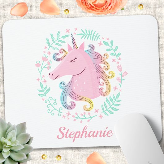 Rainbow Unicorn Mousepad
