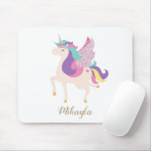 Rainbow Unicorn Niedlich Mousepad (Mit Mouse)