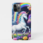 Rainbow Unicorn One Case-Mate iPhone Hülle (Rückseite)