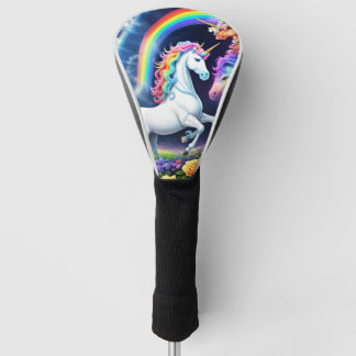 Rainbow Unicorn One Golf Headcover