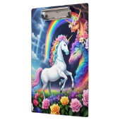 Rainbow Unicorn One Klemmbrett (Links)