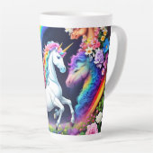 Rainbow Unicorn One Milchtasse (Rechte Ecke)