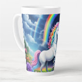 Rainbow Unicorn One Milchtasse (Linke Ecke)