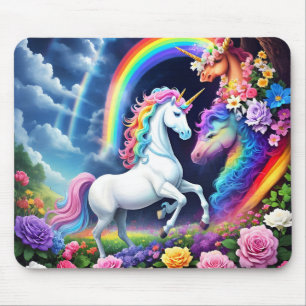Rainbow Unicorn One Mousepad