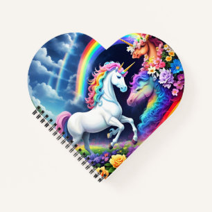 Rainbow Unicorn One Notizblock