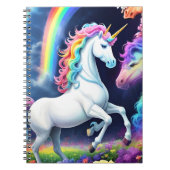 Rainbow Unicorn One Notizblock (Vorderseite)
