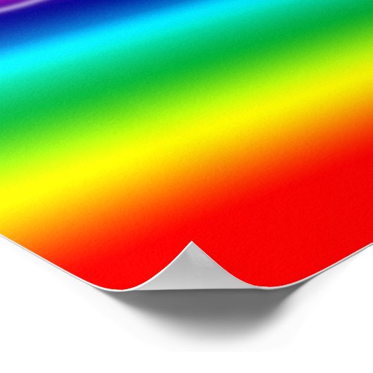 Rainbow Unicorn-Party (allgemein) Poster (Ecke)