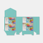 Rainbow Unicorn Party Cake Favor Box Geschenkschachtel (Ungefaltet)