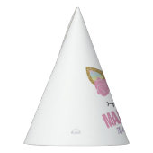 Rainbow Unicorn Party Hat Unicorn Birthday Party Partyhütchen (Links)