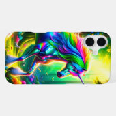 Rainbow Unicorn Phone Case iPhone Hülle (Rückseite (Horizontal))