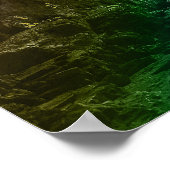 Rainbow Unicorn Poster (Ecke)