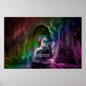 Rainbow Unicorn Poster (Vorne)
