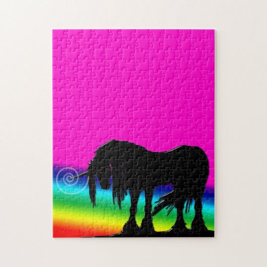 Rainbow Unicorn Puzzle (Vertikal)