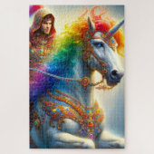 Rainbow Unicorn Puzzle (Vertikal)