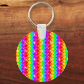 Rainbow Unicorn Schlüsselanhänger (Vorderseite)