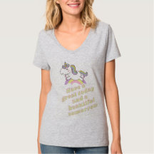 Rainbow Unicorn Schöner Morgen T - Shirt